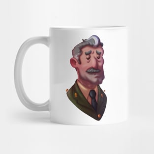 The Captain Portrait - BBC Ghosts Mug